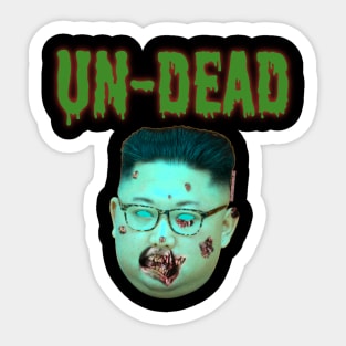 Kim Jong Un-Dead Sticker